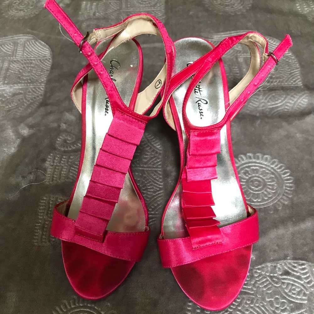 Ruffle Detail Heels